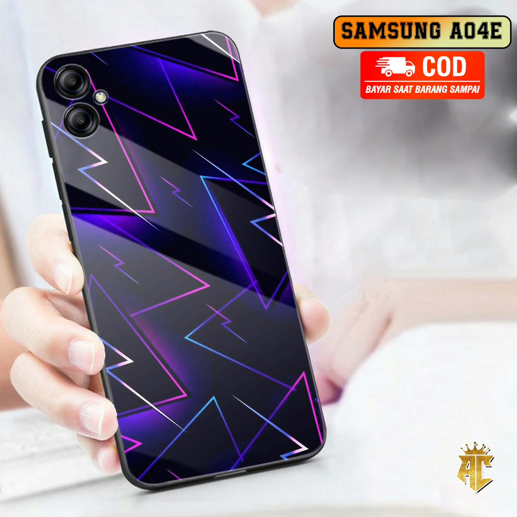 CASE 2D SAMSUNG A04E - Casing SAMSUNG A04E 2D Terbaru AERO STORE [ MOTIF 01 ] Silikon - Case Hp 2D S