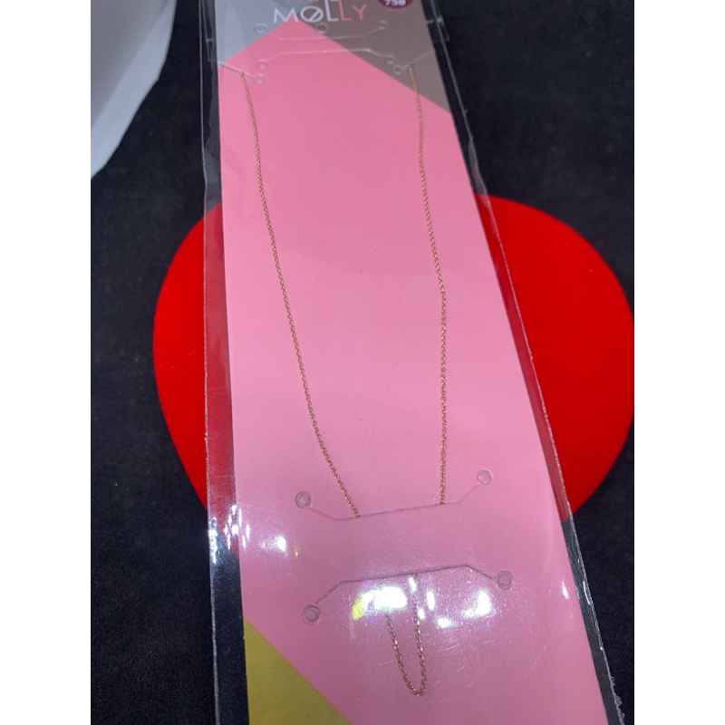 rantai emas asli kdr 750 rosegold choker serut