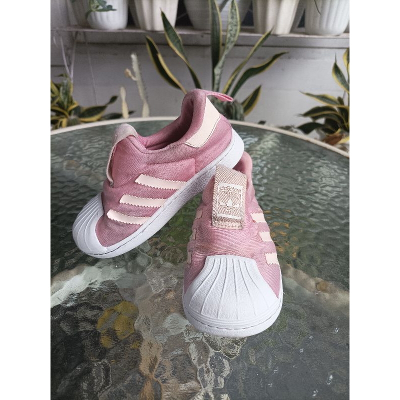 Preloved Second Bekas Adidas Superstar Slip On Pink