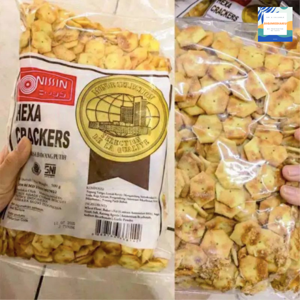 NISSIN HEXA CRACKERS 225 gram