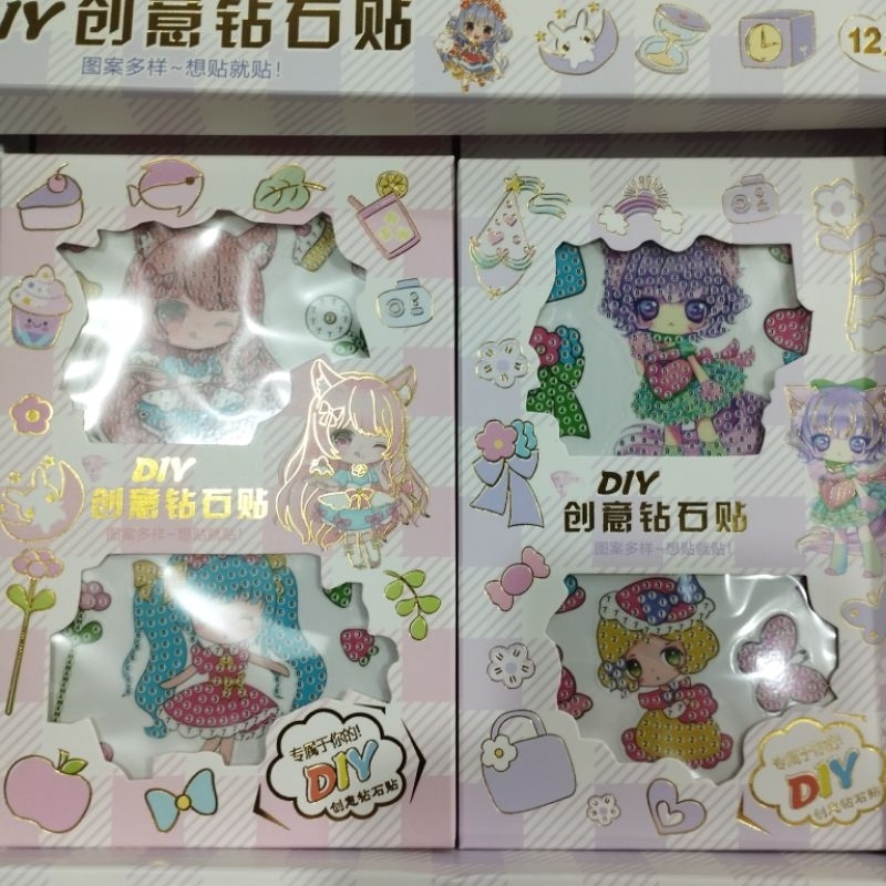 Stiker Diamond Cutei Pop Mainan Edukasi Buat Keluarga