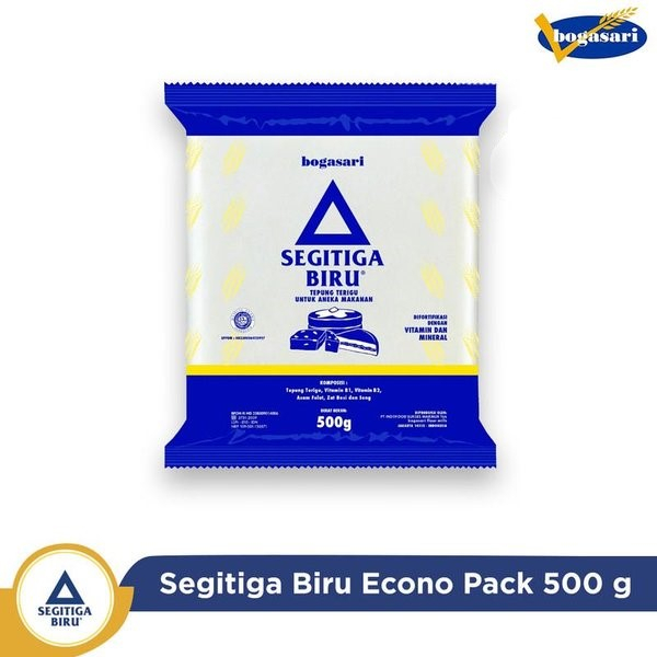 

Tepung Terigu Segitiga Biru 500gr