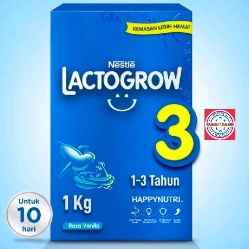 NESTLE LACTOGROW 3 DAN  LACTOGROW 4 1KG