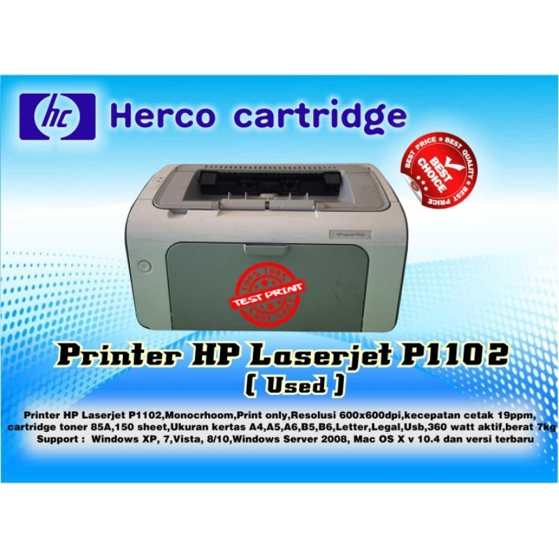 PRINTER HP LASERJET P1102
