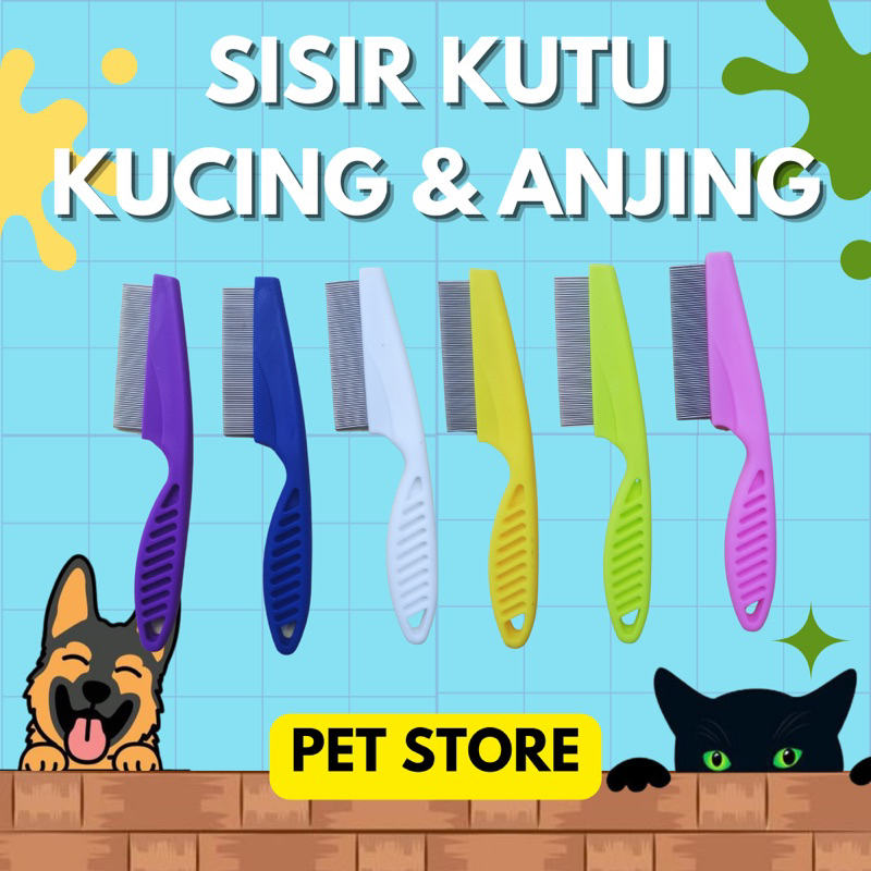 SISIR KUTU PREMIUM utk kucing dan anjing