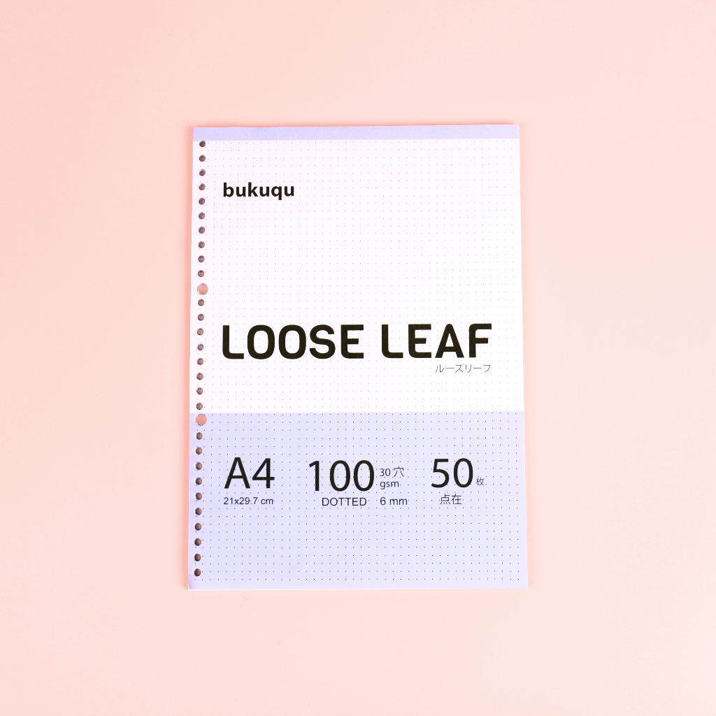 

A4 Loose leaf HVS - DOTTED by Bukuqu