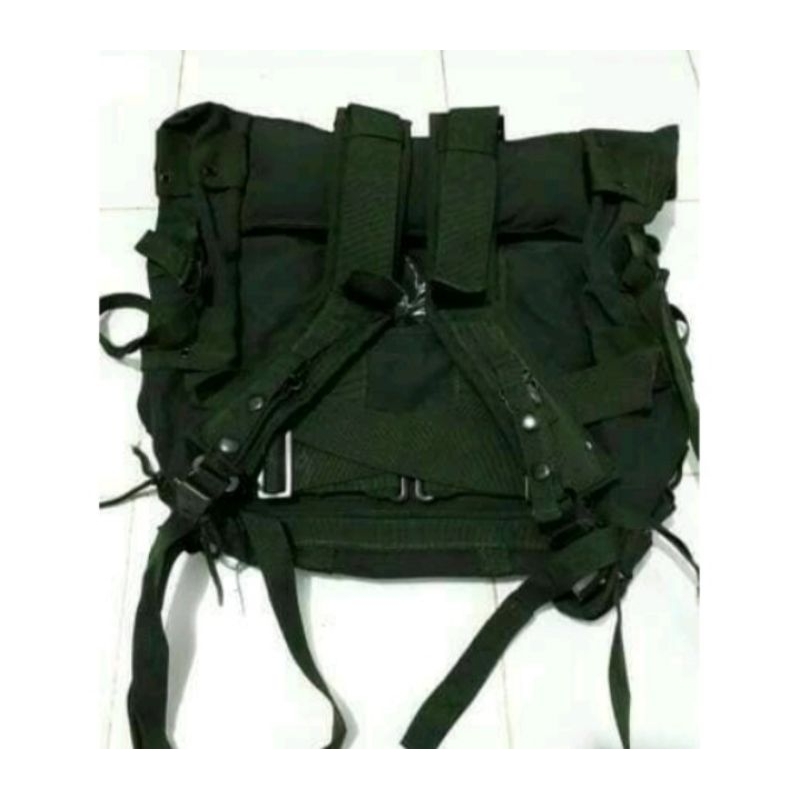 TAS RANSEL TNI, BUSHCRAFT, RIMBA, SURVIVAL, HUNTING, MENDAKI