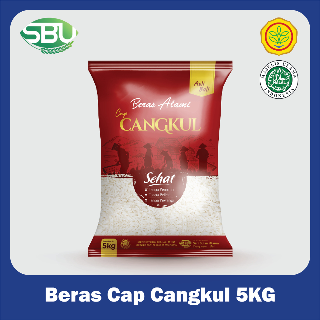

Beras Putih Premium Cap Cangkul 5KG