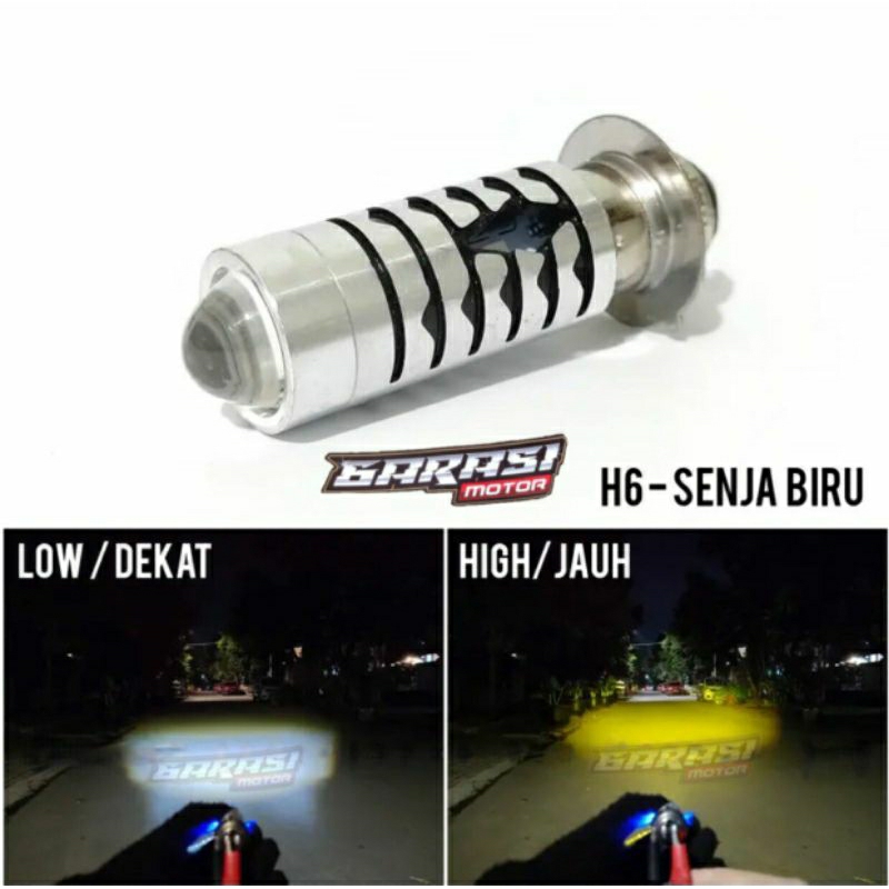 LAMPU LED MOTOR 2 WARNA | LED MOTOR UNIVERSAL | BOHLAM LED MOTOR HIGH LOW