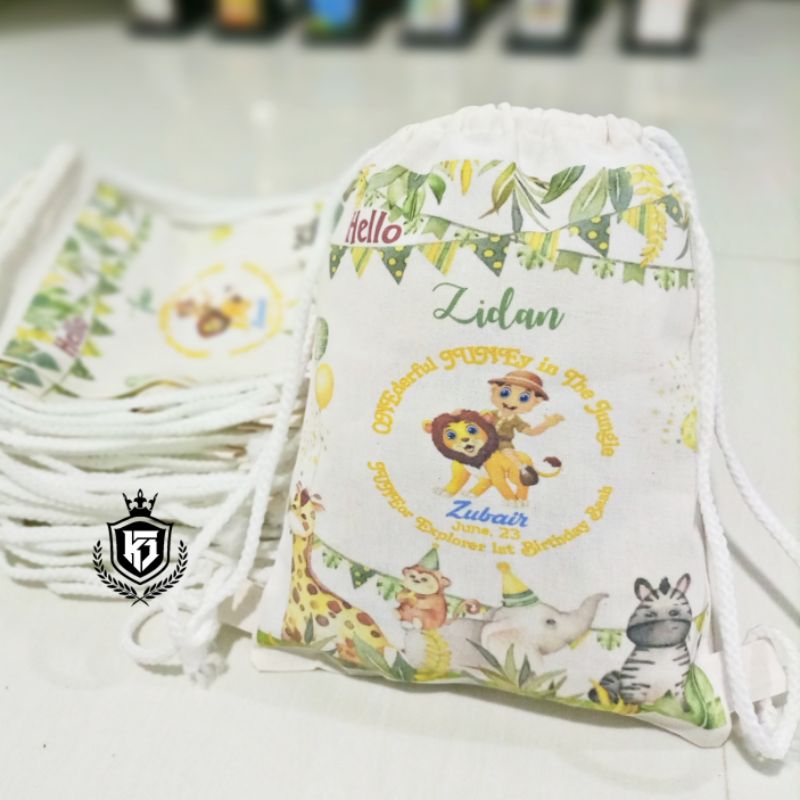 TAS TANSEL BLACU 25X35 TAS ULTAH SERUT