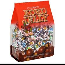 

KOKO JELLY COKLAT ISI PEANUT/KACANG