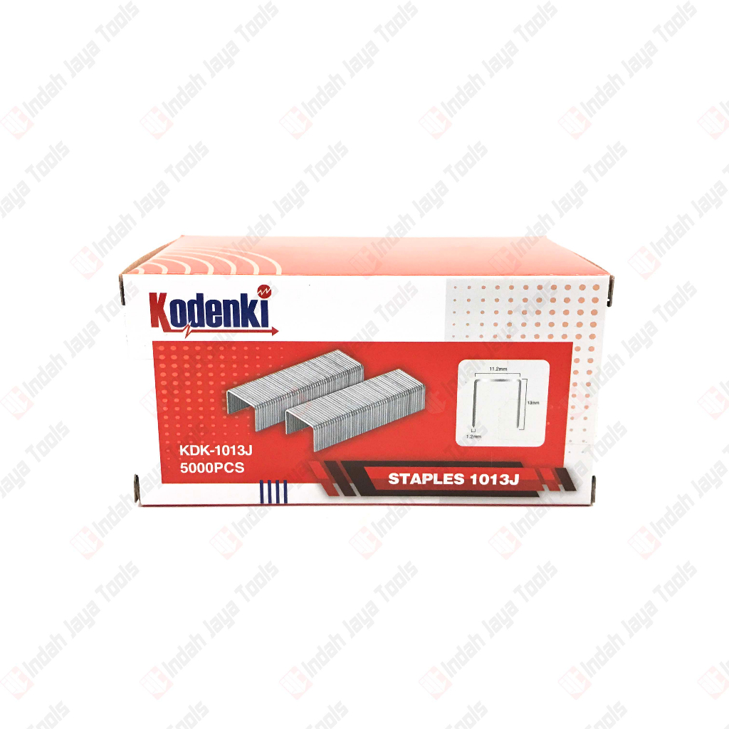 KODENKI 1013 J Isi Stapler 13 mm - Staples Paku Tembak Model U 1013J