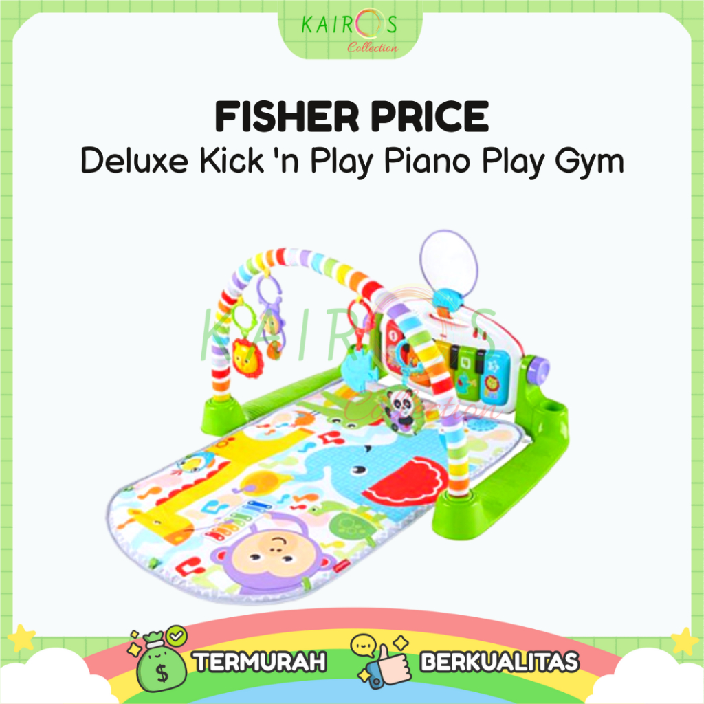 Fisher Price Deluxe Kick &amp; Play Piano Play Gym