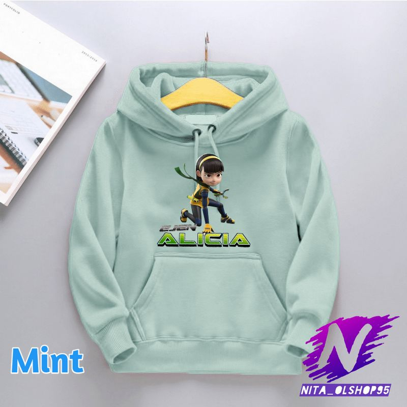 jaket hoodie sweater anak ejen alicia