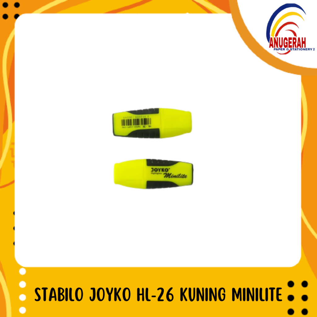 

STABILO JOYKO HL-26 KUNING MINILITE (PCS)