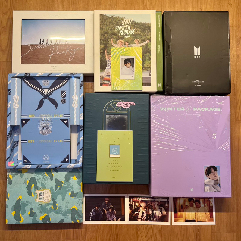 BTS Summer package 2014 2016 2017 2018 2019 dvd fullset winter package 2020 2021 now 1 sumpack winpa