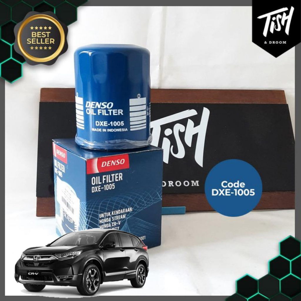 Denso DXE 1005 Oil Filter Honda CRV Filter Oli Mobil