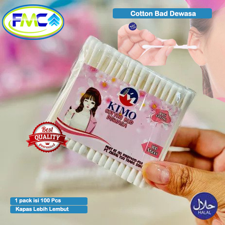 Cotton Bud Anak Dewasa Korek Kuping Alat Pembersih Telinga Kapas Ball Steril Aman