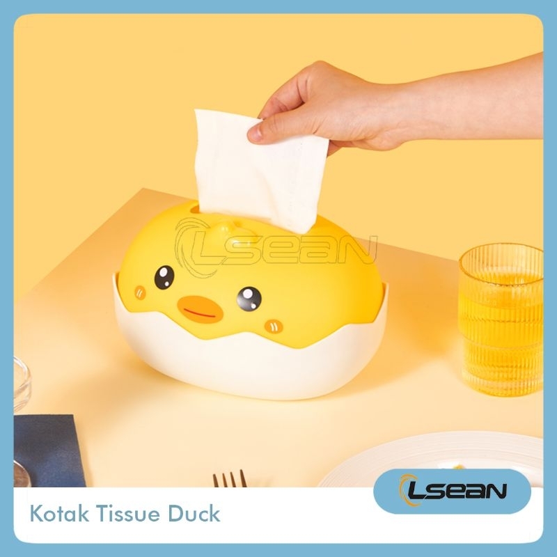 KOTAK TISU ORGANIZER TISSUE BOX LUCU BENTUK DUCK