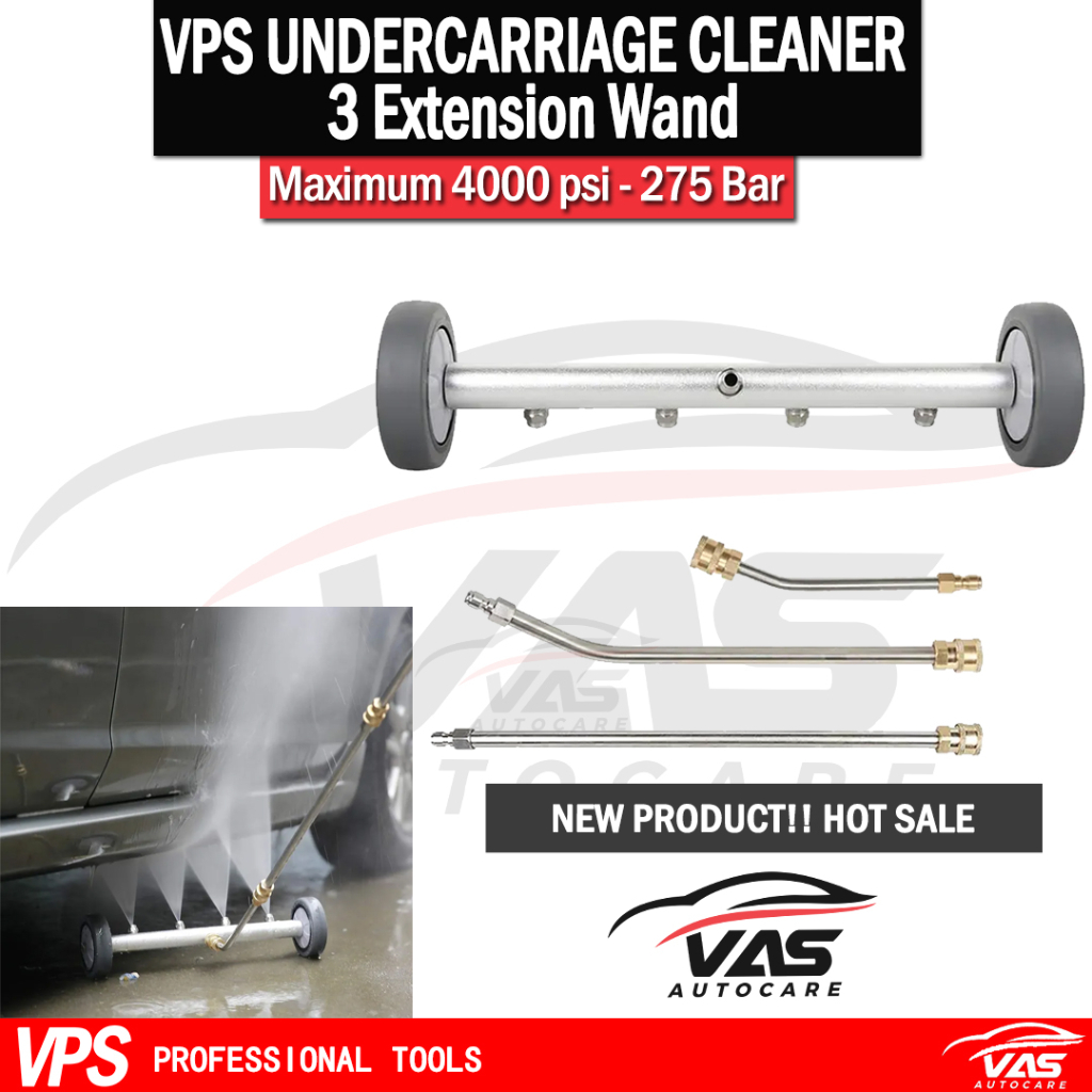 VPS Undercarriage & Surface High Pressure Cleaner Jet Washer Chassis