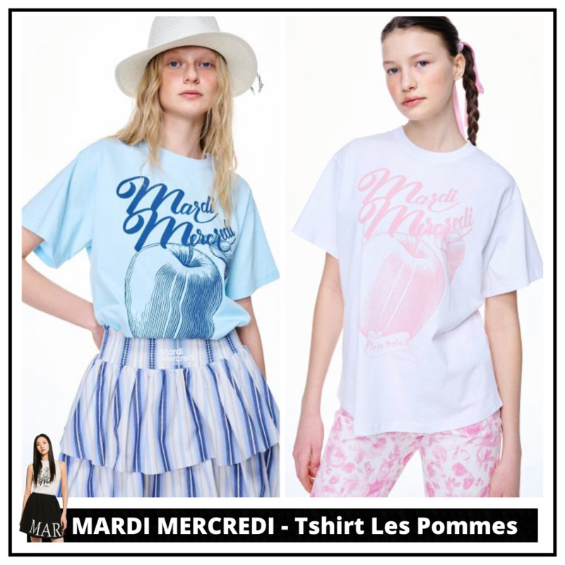 MARDI MERCREDI - Tshirt Les Pommes