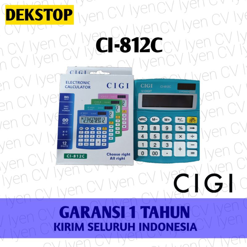 

Kalkulator Dekstop Cigi CI-812C / Cigi CI 812C / cigi ci 812c / kalkulator cigi