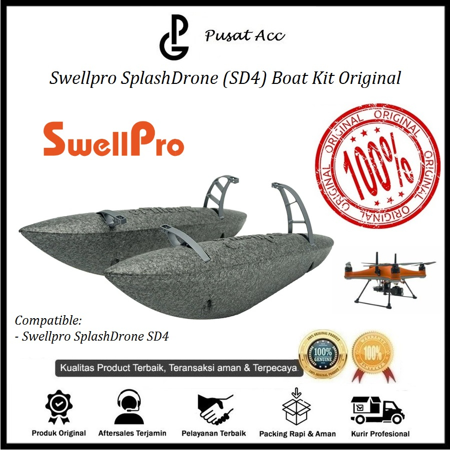 SwellPro SplashDrone 4 Plus (SD4+) Boat Kit - SwellPro SplashDrone 4+ Boat Kit
