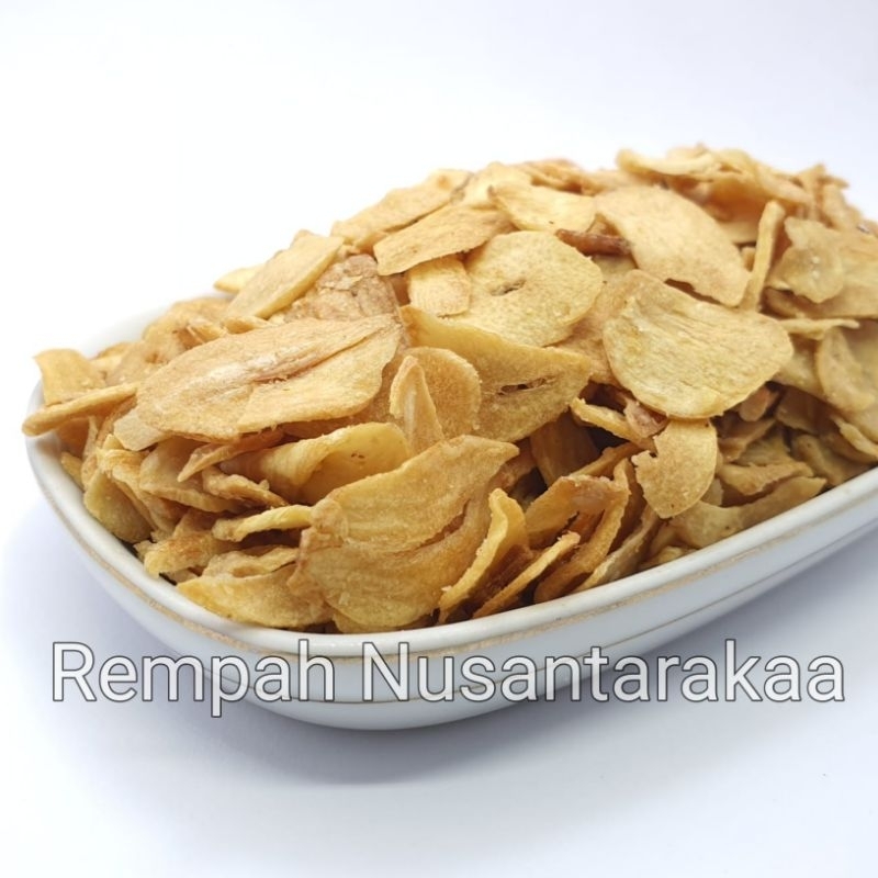 

Bawang putih goreng kemasan 100 gram