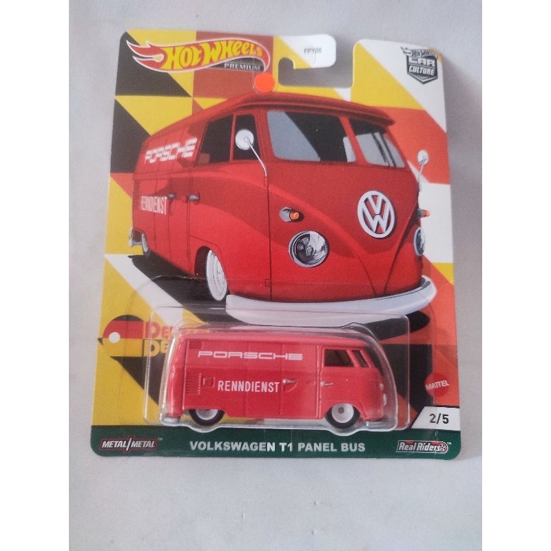 Hotwheels Car Culture Volkswagen T1 Panel Bus