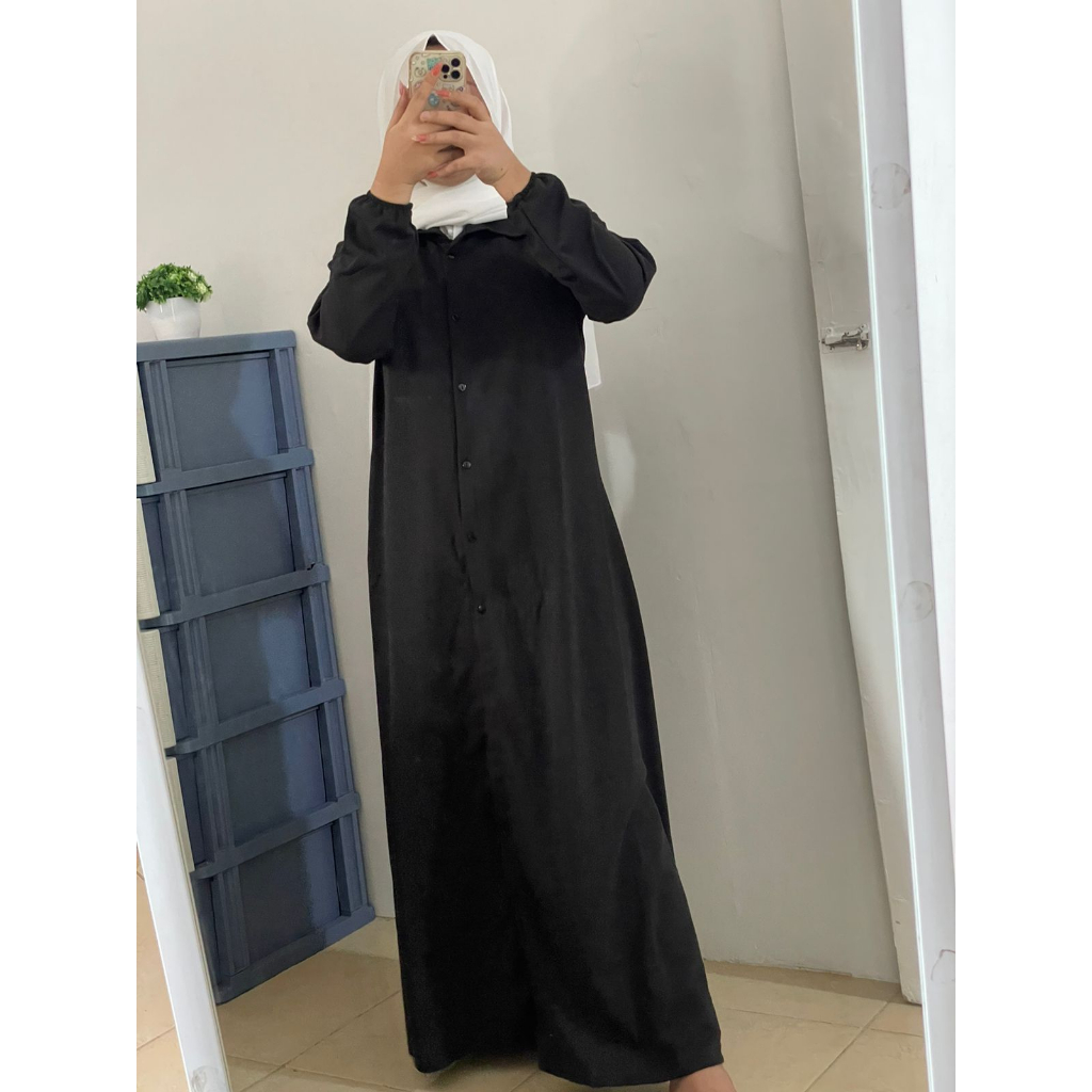 Nidia Dress Maxi Gamis Fashion Muslim