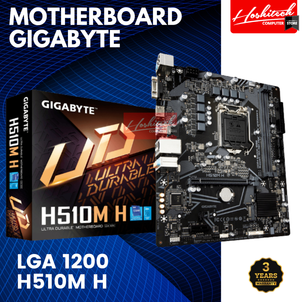 Motherboard Gigabyte H510M H Mobo H510 - LGA1200