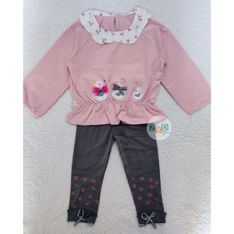 Setelan import bayi perempuan 1-2 tahun | Setelan import anak perempuan