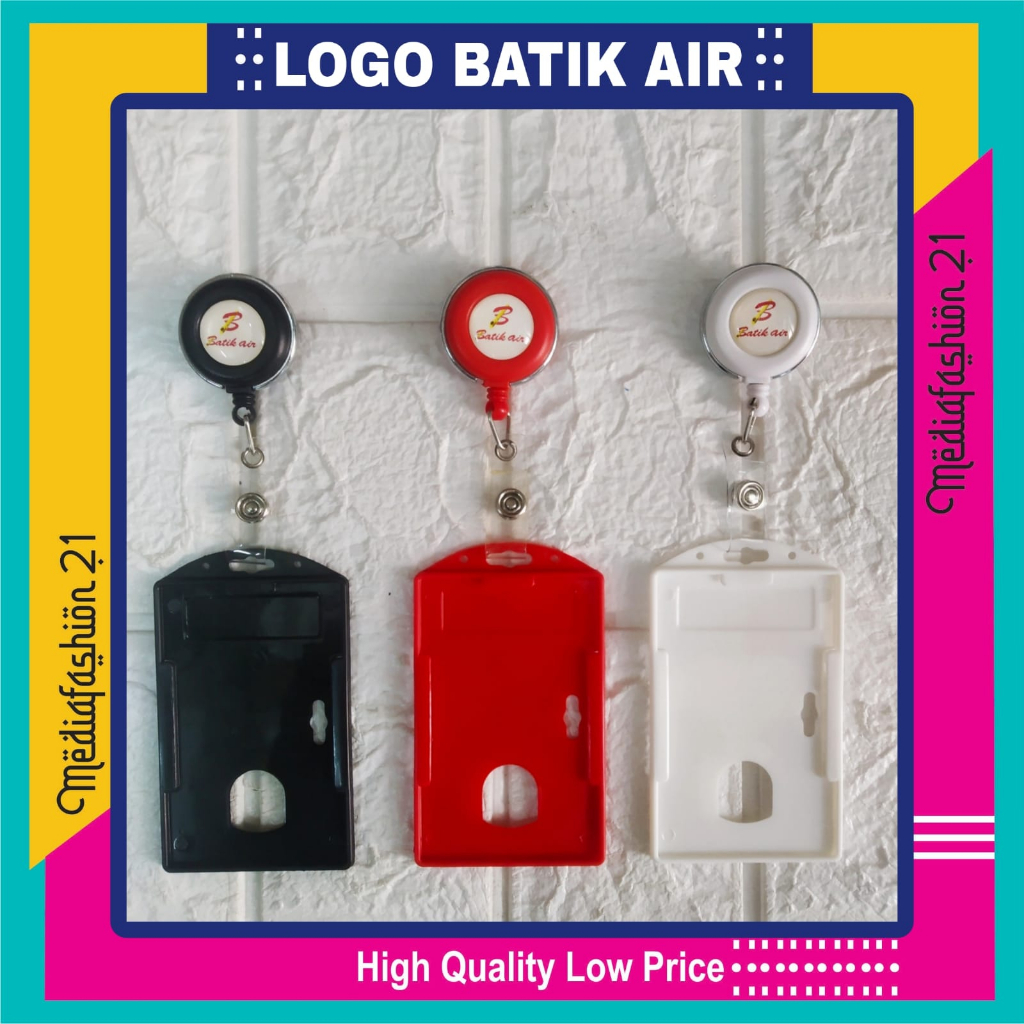 

GANTUNGAN YOYO ID CARD BATIK AIR + TEMPAT ID CARD SATU SISI