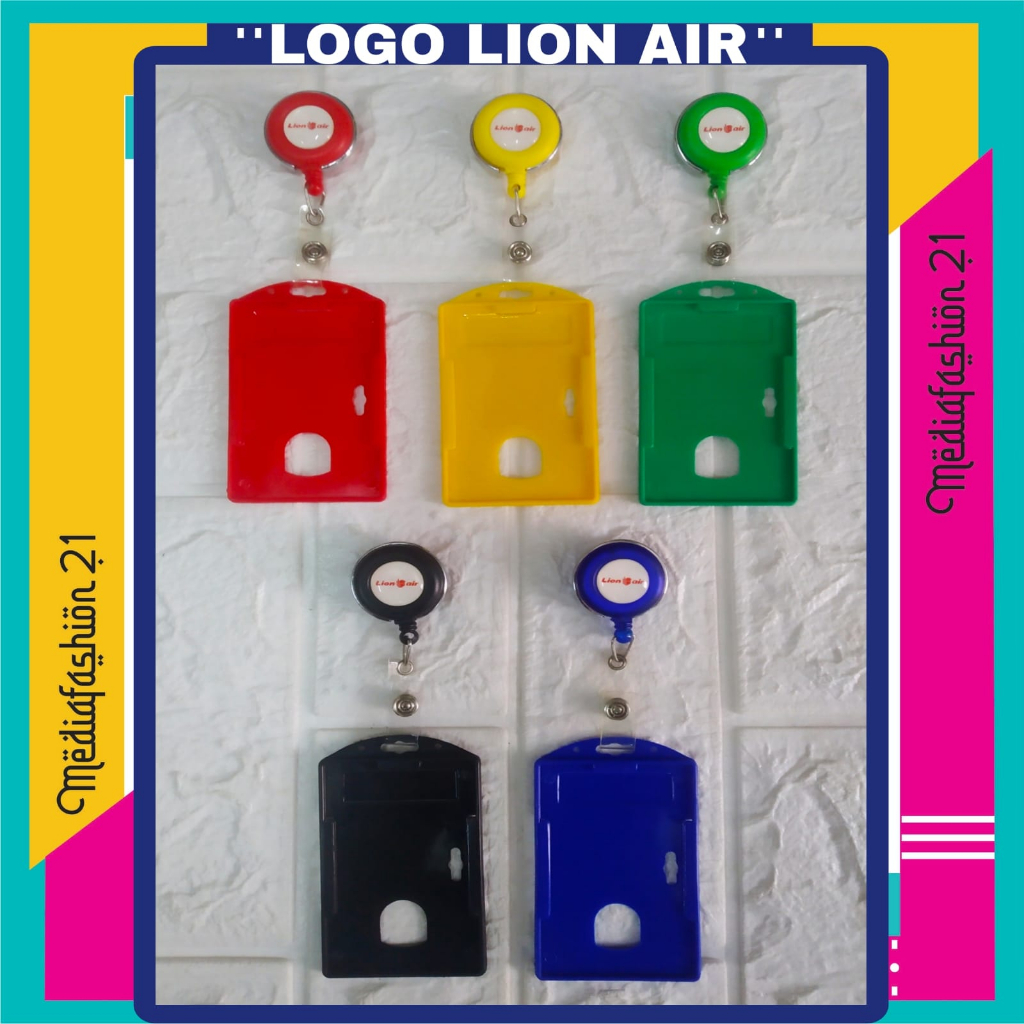 

GANTUNGAN YOYO ID CARD LION AIR + TEMPAT ID CARD SATU SISI