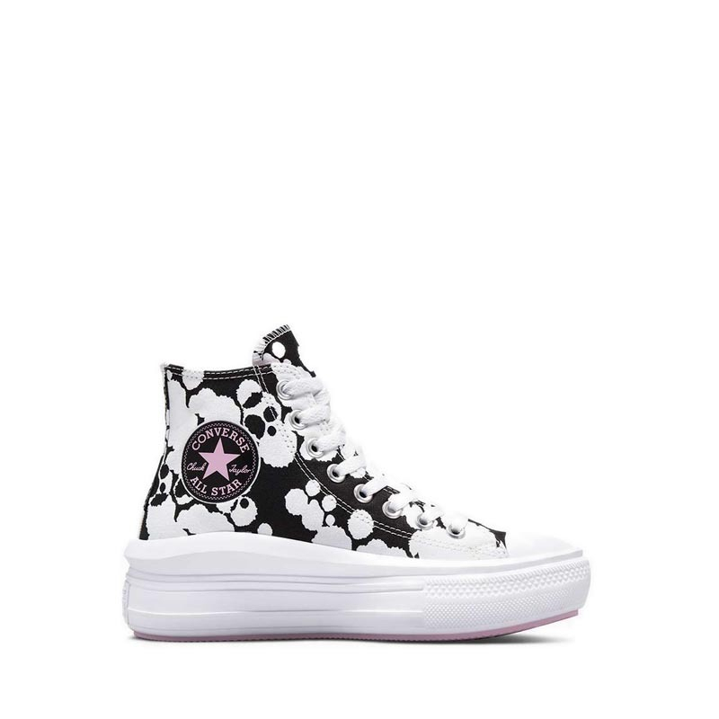 CONVERSE CTAS MOVE HI WHITE/BLACK/LT ARCTIC PINK ORIGINAL [A01361C]