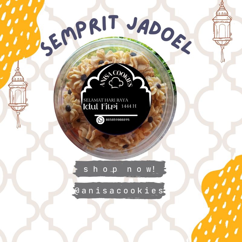 

KUE LEBARAN SEMPRIT JADOEL COOKIES (Premium Ingredient)