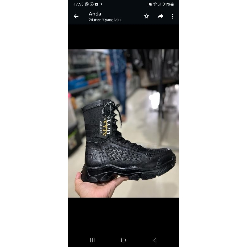 SEPATU KULIT WR LIBRA