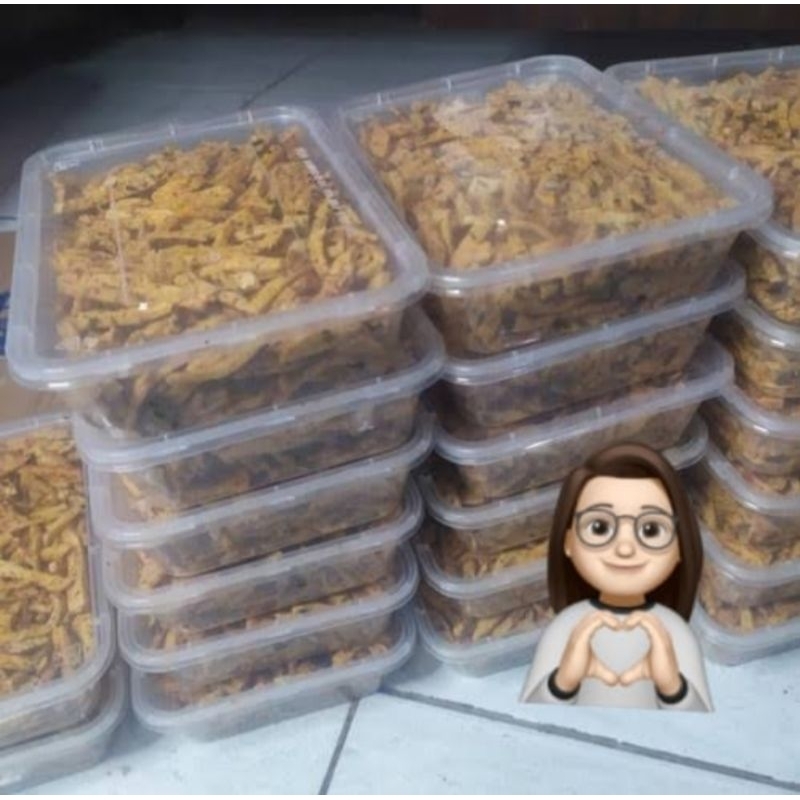 

Basreng pedas daun jeruk dan original 500gr