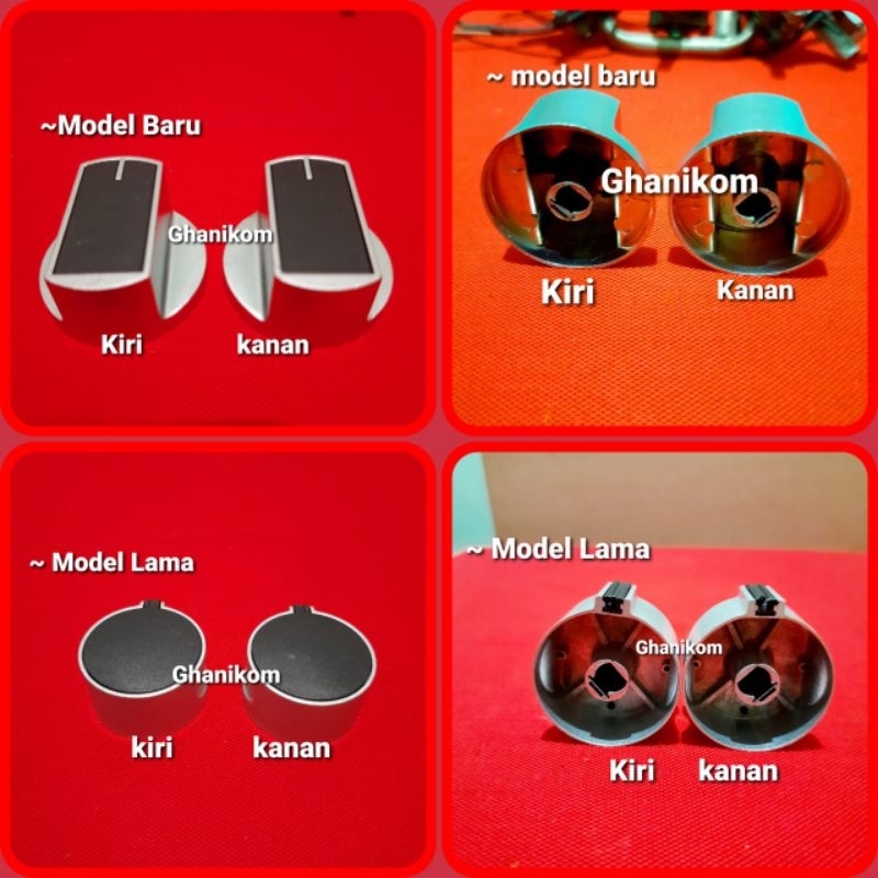 Knop kompor Tanam Tombol kompor Tanam Prima cook Suggo Eco cook Lkl Ram amelia