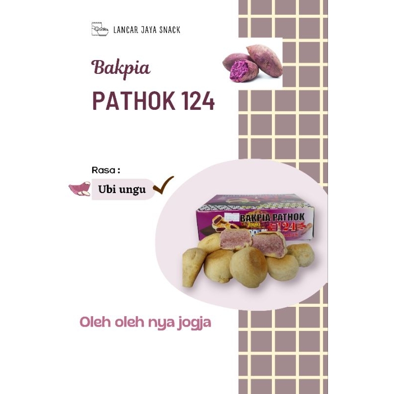 

BAKPIA 124 UBI UNGU / LANGSUNG DARI PABRIK