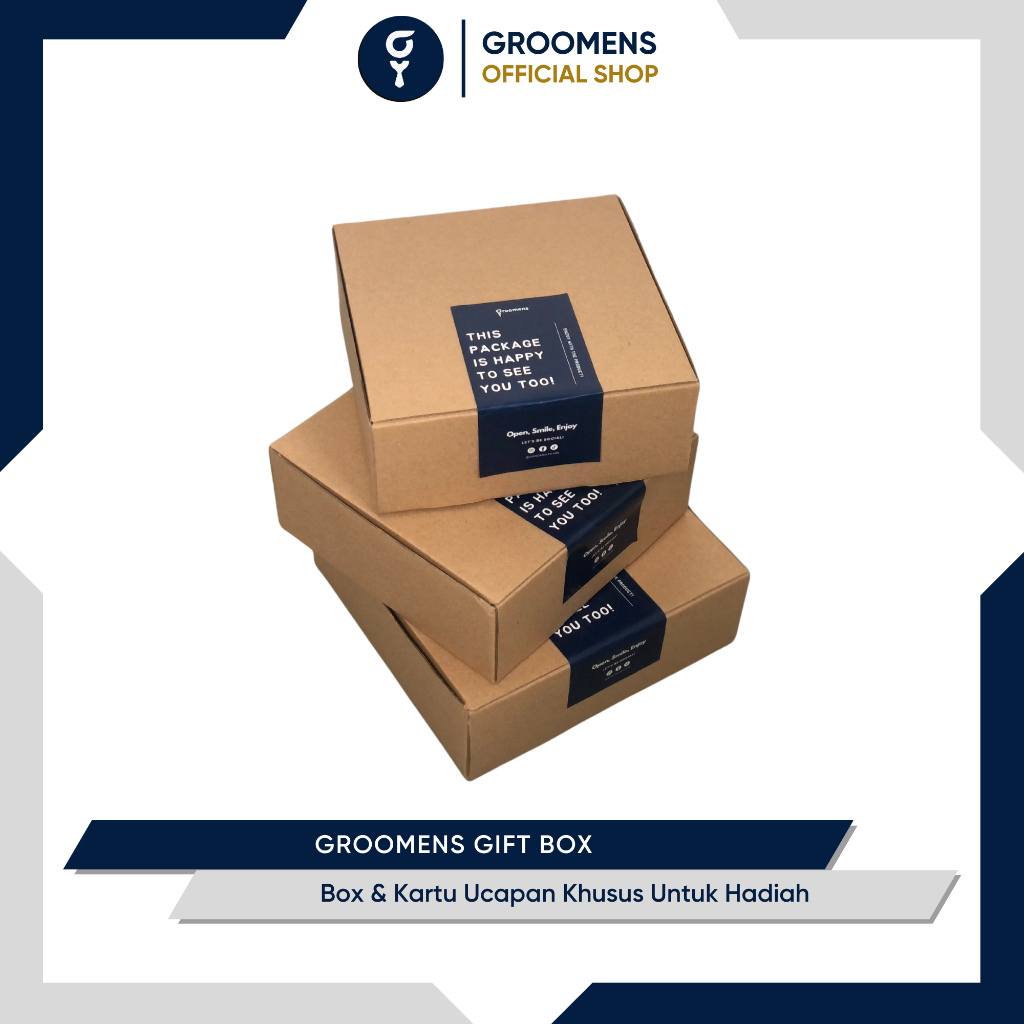 Groomens Gift Box (Hanya Kotak)