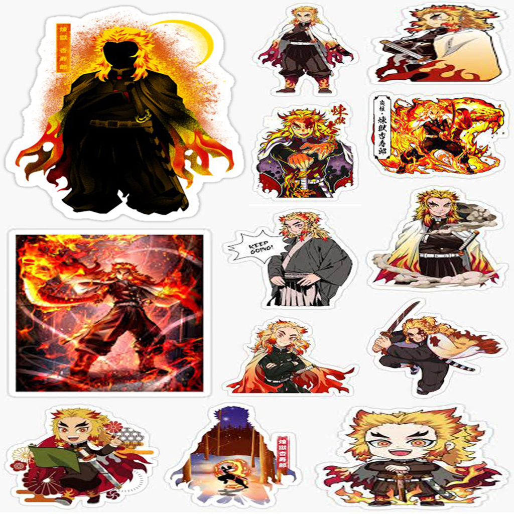 Sticker Rengoku Demon Slayer