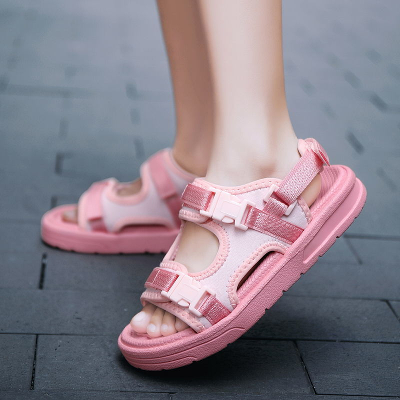 Fashion Trendy Double Velcro Sandal Anak Perempuan 5361 (27-35)