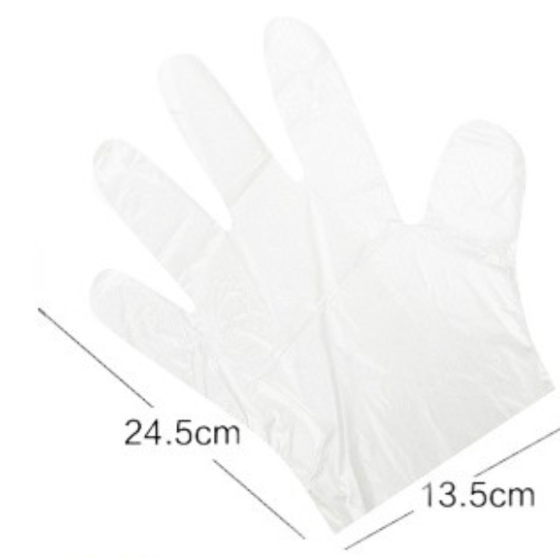 JT - Sarung tangan plastik kemasan isi 100 lembar