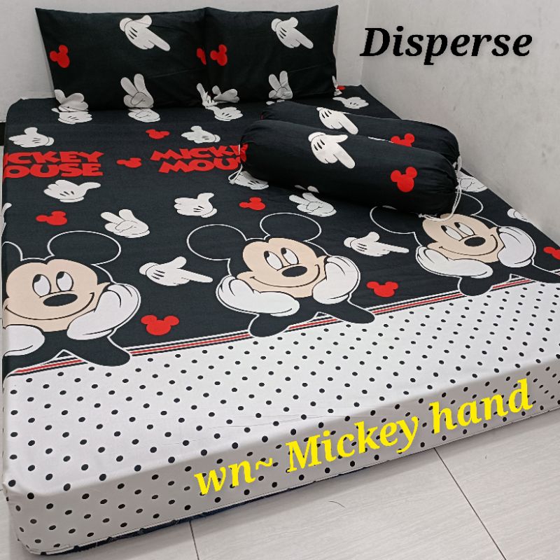 Waty grosir sprei MOTIF MINNIE sprei anak sarban sargul serasi cek motif