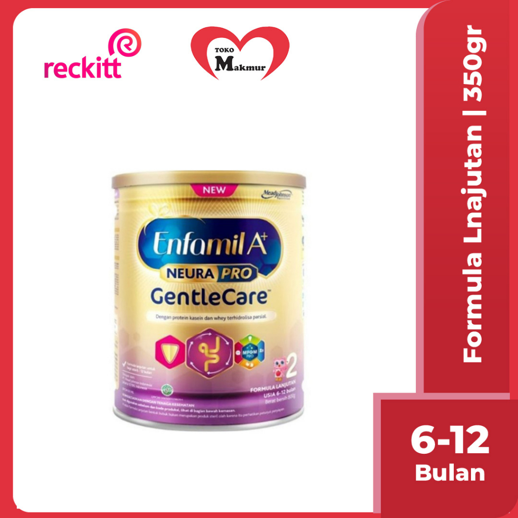 Enfamil A+ Gentle Care 2 (6-12 Bulan) 350gr / Toko Makmur Online