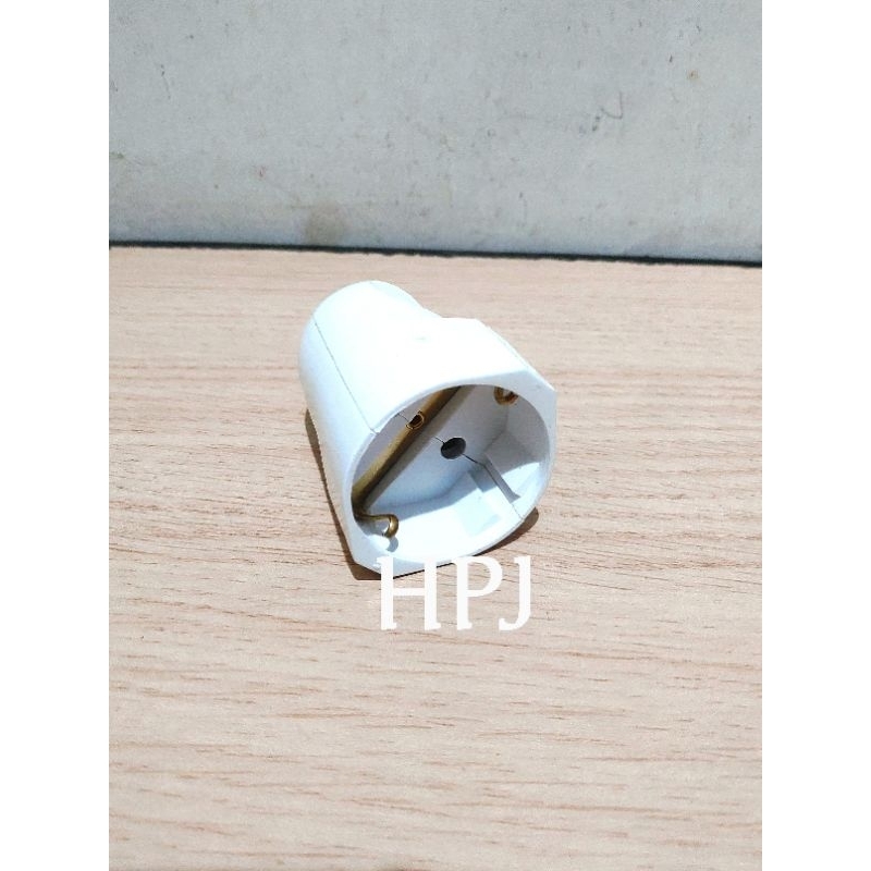 BROCO Contra Kontra Steker Arde Putih , Kontra Colokan Arde Female Cewek