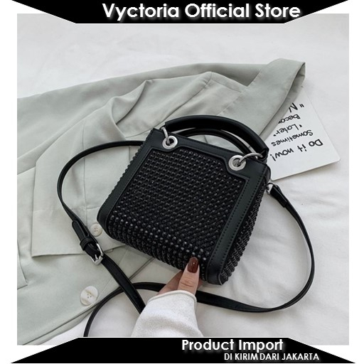 (COD) Vyctoria VOS8168 Tas Handbag Selempang Wanita Cantik Import Terbaru BQ2828 JT8168 CR7865 2828 8168 7865