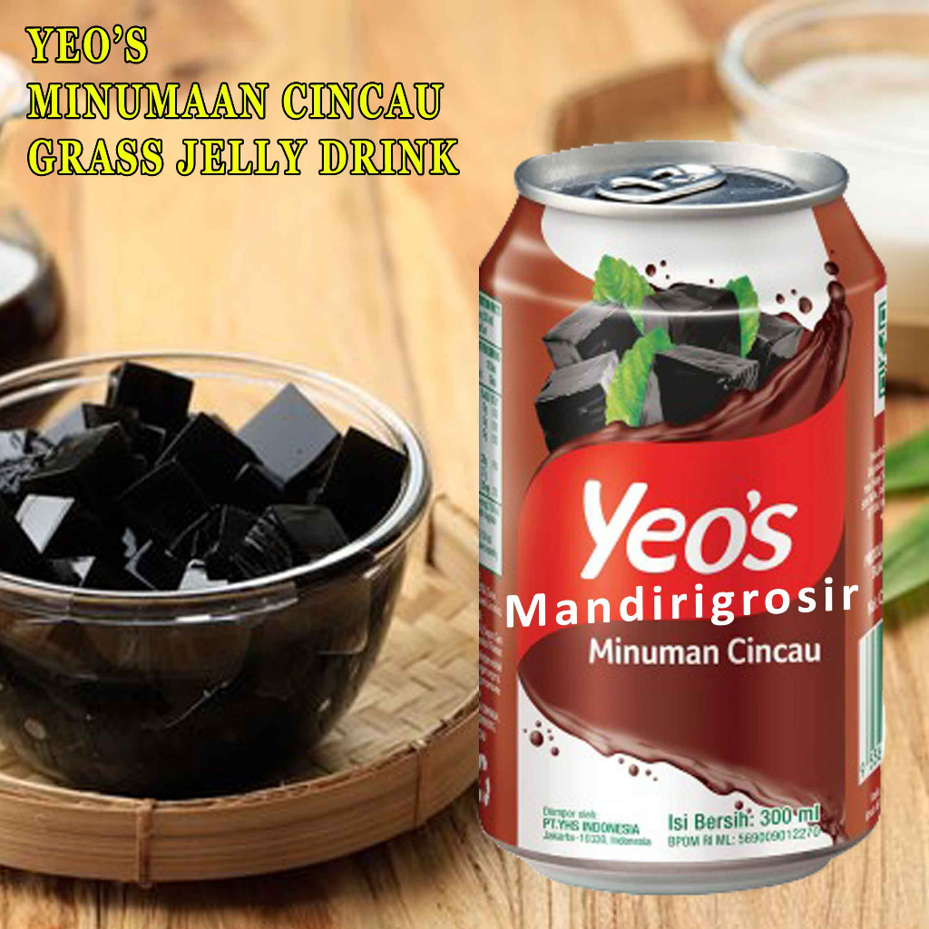 Minuman Cincau* Yeo's* Grass Jelly Drink* 300ml