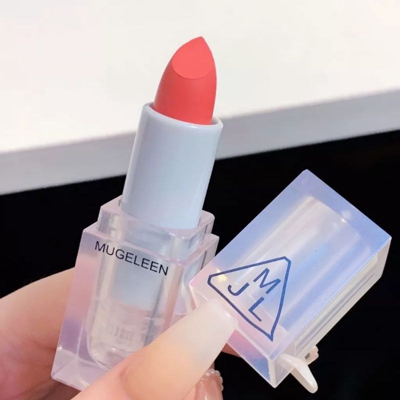 Mugeleen Lipstik Matte Lembut Tahan Lama Anti Air